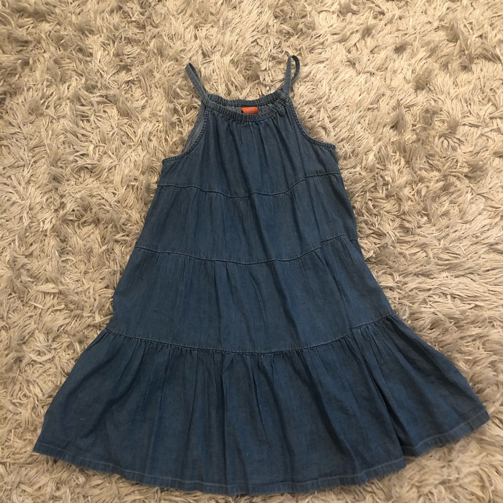 Joe Fresh like new denim sundress. Size 7-8